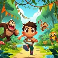 Upin Run Jungle Adventure Mod APK